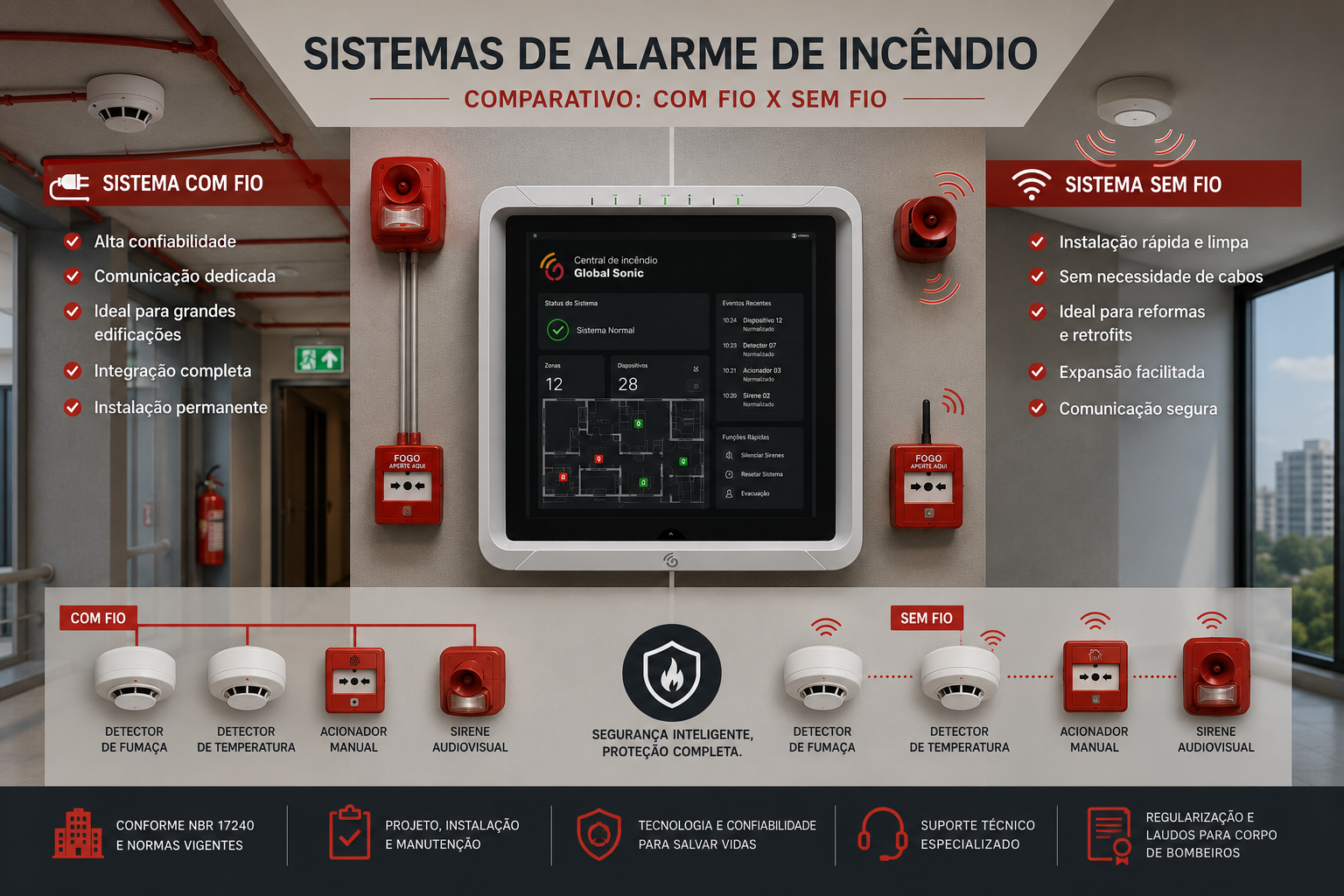 Sistemas de Alarme de Incêndio